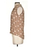 Elie Tahari 100% Viscose Tan Tank Top Size 2 - photo 5