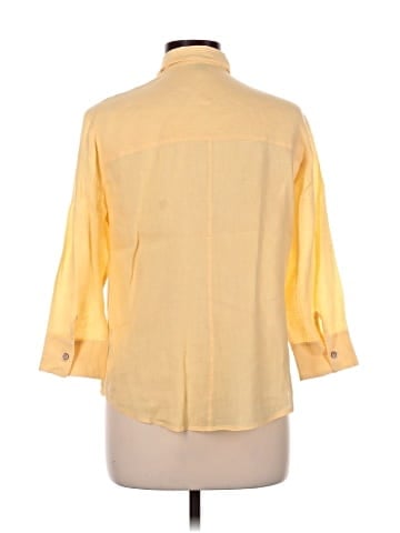 Linda Allard Ellen Tracy 3/4 Sleeve Button-Down Shirt (view 2)