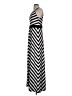 Studio One Stripes Black Casual Dress Size S - photo 5