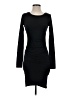 Leith Solid Black Cocktail Dress Size S - photo 1