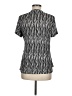 By Design Silver Short Sleeve Blouse Size M - photo 2