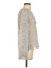 Lumiere 100% Polyester Gray Long Sleeve Blouse Size S - photo 4