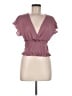 Altar'd State Purple Short Sleeve Top Size M - photo 1