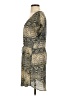 Eight Sixty 100% Polyester Paisley Gray Casual Dress Size S - photo 5