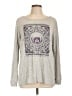 GAIAM Gray Long Sleeve Top Size L - photo 1