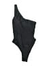 Unbranded Solid Black One Piece Swimsuit Size M - photo 1