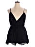 ASOS 100% Viscose Solid Black Romper Size 14 - photo 1