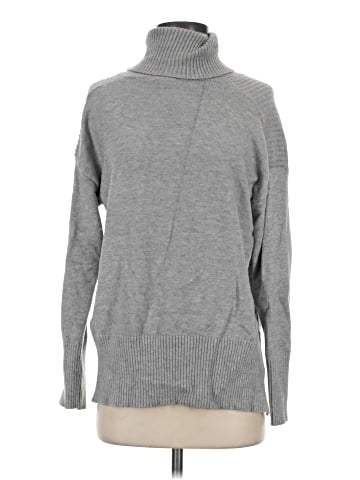 Hem & Thread Turtleneck Sweater (view 1)
