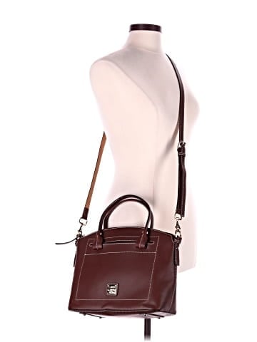 Dooney & Bourke Leather Satchel (view 2)