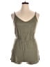Ultra Flirt Solid Green Romper Size XL - photo 1