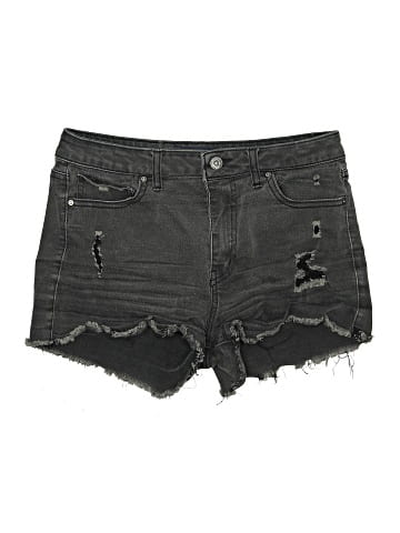 Wax Jean Denim Shorts (view 1)