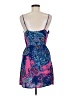 rue21 100% Rayon Paisley Blue Cocktail Dress Size M - photo 2