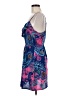 rue21 100% Rayon Paisley Blue Cocktail Dress Size M - photo 5