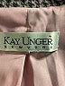 Kay Unger Houndstooth Gray Blazer Size S (estimated) - photo 6
