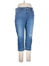 Chico's Hearts Blue Jeans Size Lg (2.5) - photo 1