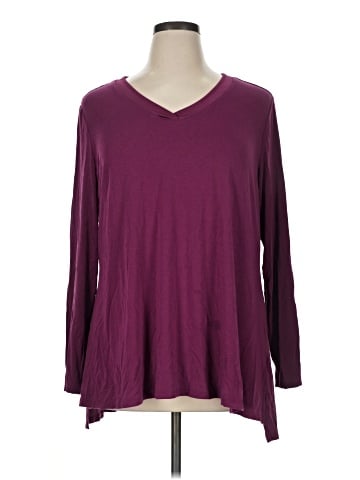 H By Halston 3/4 Sleeve T-Shirt (view 1)