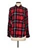 Harper Plaid Red Long Sleeve Button-Down Shirt Size S - photo 1