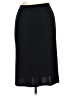 A'gaci Solid Black Casual Skirt Size L - photo 2