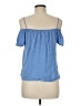 Potter's Pot Blue Sleeveless Blouse Size M - photo 2