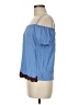 Potter's Pot Blue Sleeveless Blouse Size M - photo 5