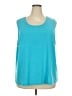 North Style Teal Sleeveless T-Shirt Size 3X - photo 1
