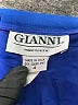 Gianni Solid Blue Formal Skirt Size 4 - photo 5