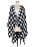 David & Young 100% Acrylic Checkered-gingham Black Wrap One size - photo 1