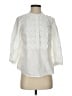 Boden 100% Cotton White 3/4 Sleeve Blouse Size 2 - photo 1
