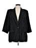 NYCC 100% Polyester Stripes Black Blazer Size 1X - photo 1