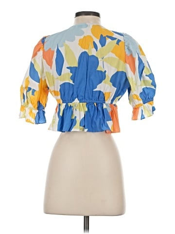 Peter Som Short Sleeve Blouse (view 2)