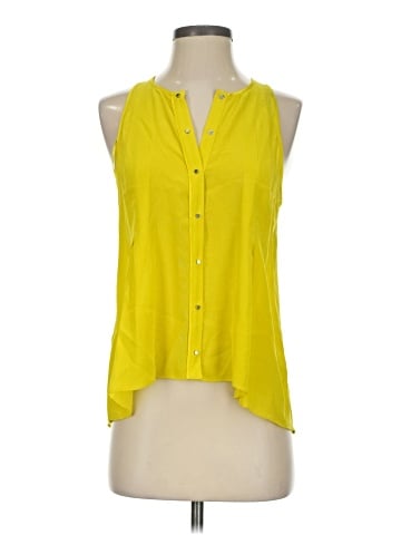 Trina Turk Sleeveless Silk Top (view 1)