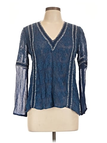 Alice + Olivia Long Sleeve Blouse (view 1)