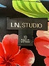 I.N. Studio Tropical Black Cocktail Dress Size 10 - photo 7