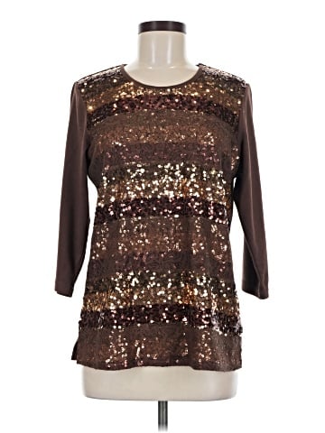 Quacker Factory 3/4 Sleeve Blouse (view 1)