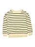 Cat & Jack Stripes Yellow Pullover Sweater Size 4 - 5 - photo 1
