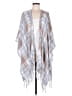 Three Dots Plaid Gray Wrap One size - photo 1