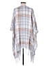 Three Dots Plaid Gray Wrap One size - photo 2