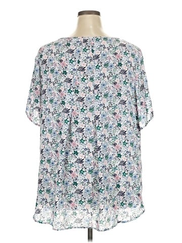 PREMISE Short Sleeve Blouse (view 2)