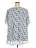 PREMISE 100% Polyester White Short Sleeve Blouse Size 3X - photo 2