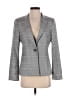 Zara Basic 100% Triacetate Plaid Gray Blazer Size S - photo 1