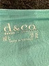 D&Co. Teal 3/4 Sleeve T-Shirt Size XL - photo 7