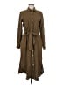 Magaschoni 100% Organic Cotton Brown Casual Dress Size M - photo 1