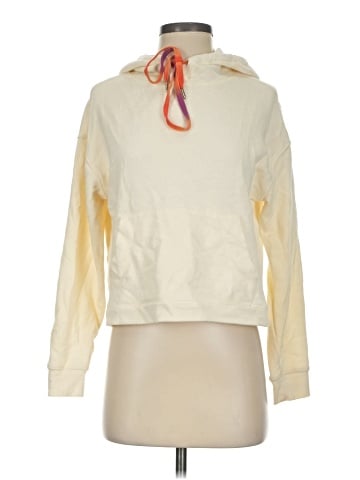 Madewell Rainbow Drawstring Hoodie Sweatshirt (view 1)
