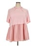 BLOOMCHIC 100% Polyester Pink Short Sleeve Blouse Size 22 - 24 - photo 1