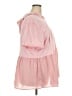 BLOOMCHIC 100% Polyester Pink Short Sleeve Blouse Size 22 - 24 - photo 4