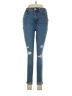 Signature Hearts Blue Jeans Size 6s - photo 1