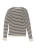 H&M Stripes Ivory Pullover Sweater Size 8 - photo 2