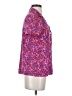 Lilly Pulitzer 100% Polyester Hearts Pink Short Sleeve Blouse Size S (tall) - photo 4