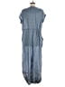 April Cornell 100% Cotton Polka Dots Blue Jumpsuit Size L - photo 2