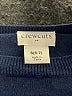 Crewcuts Outlet 100% Cotton Hearts Blue Pullover Sweater Size 6 - 7 - photo 3